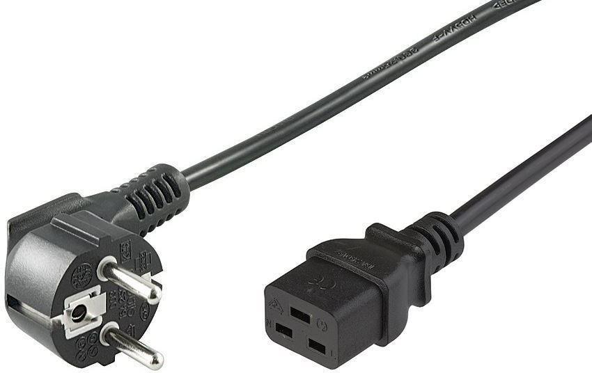 MicroConnect Kabel napajalni CEE 7/7 - C19 5m