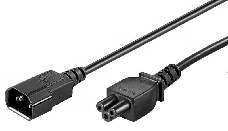 MicroConnect Kabel napajalni C5 - C14 1m