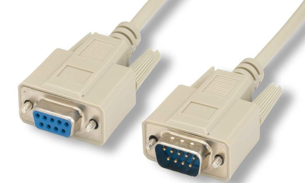 MicroConnect Kabel D-SUB/RS-232 - D-SUB/RS-232 3m