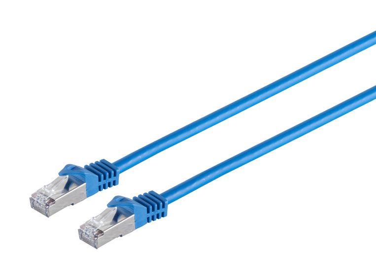 MicroConnect CAT7 S/FTP Omrežni Kabel 20m, Moder