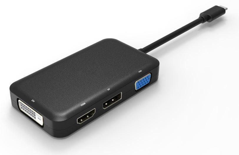 MicroConnect Hub USB-C - DP / HDMI v1.4 /