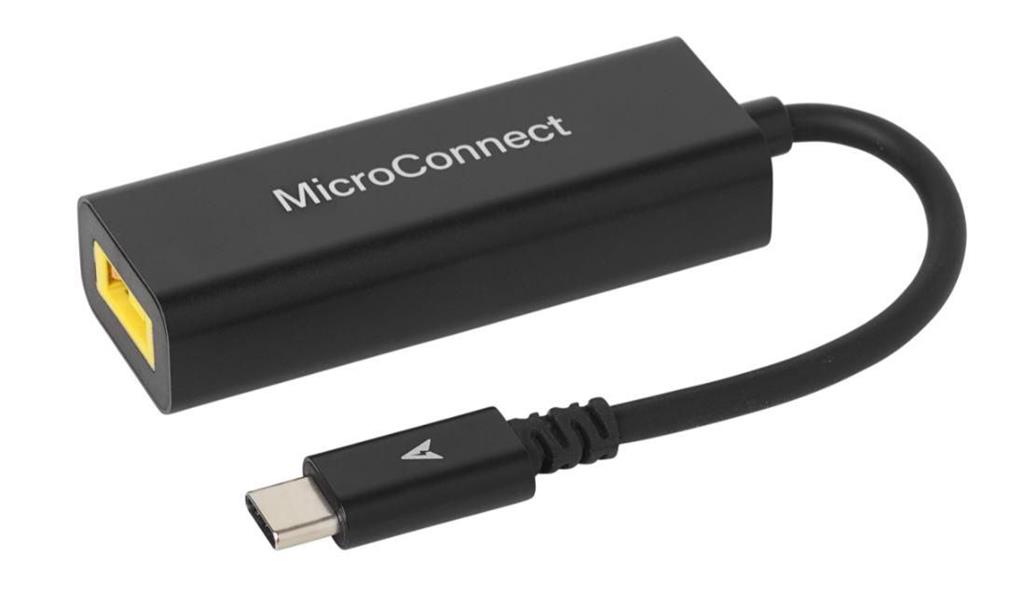 MicroConnect Adapter USB-C - kvadraten Lenovo vtikač