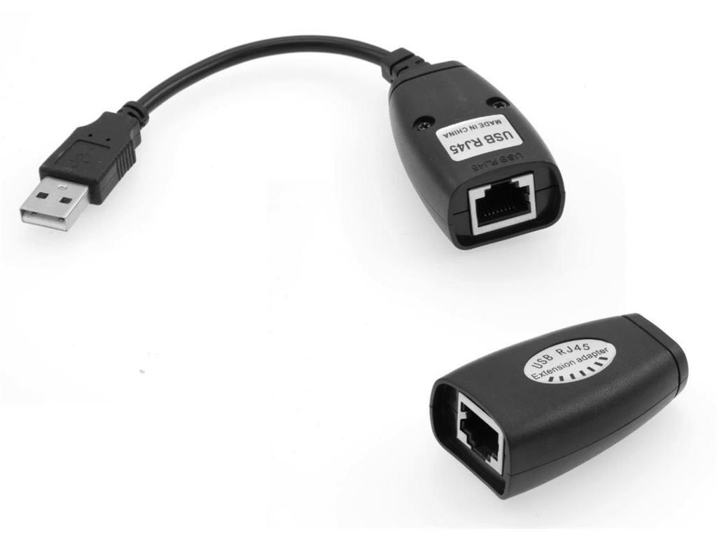 MicroConnect CAT 5/5e/6 / USB 1.1 Pretvornik