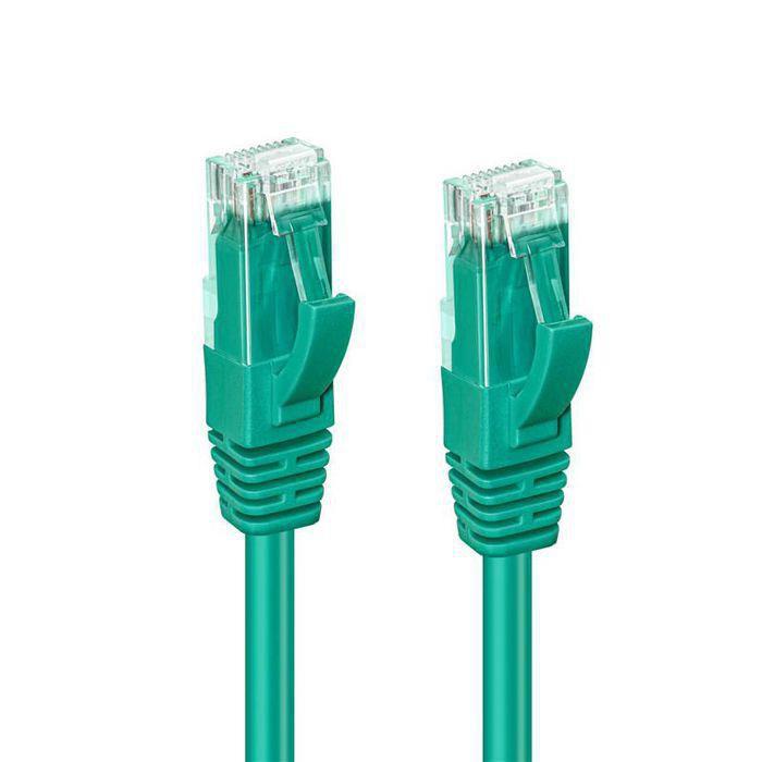 MicroConnect Kabel U/UTP CAT5e 1.5M Zelen PVC