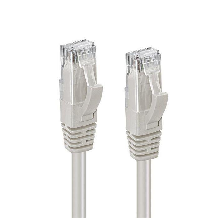 MicroConnect Kabel U/UTP CAT5e 1M Siv PVC