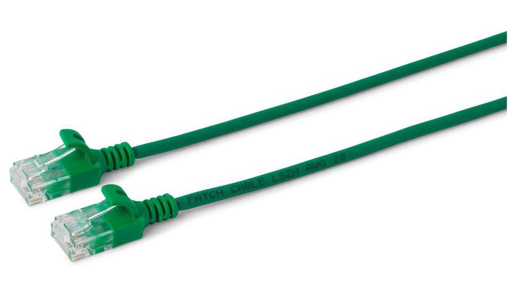 MicroConnect Kabel U/UTP CAT6 0.15M Zelen, Unshielded