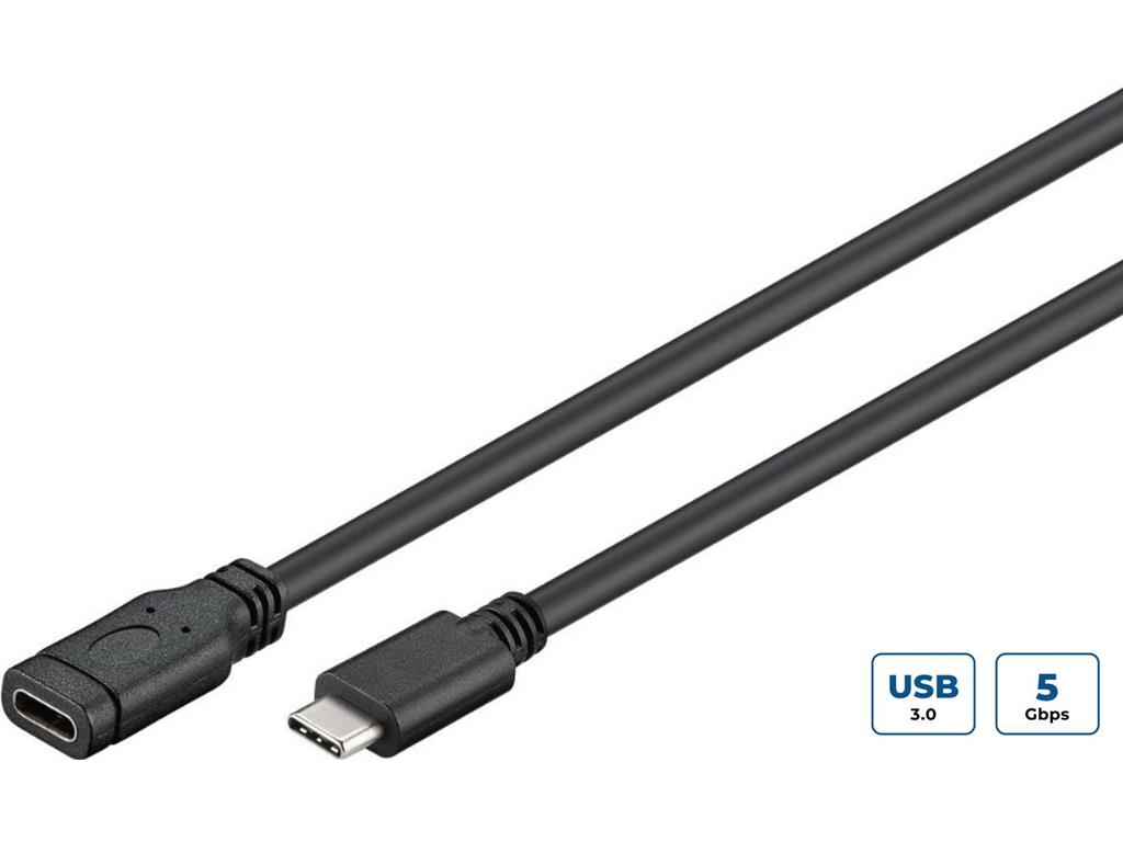 MicroConnect Kabel USB-C 3.2 Gen 1, 1.5m