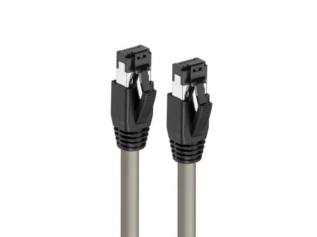 MicroConnect Kabel CAT8.1 S/FTP 1m Siv