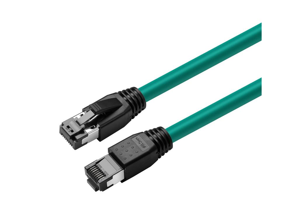 MicroConnect Kabel CAT8.1 S/FTP 7,5m Zelen