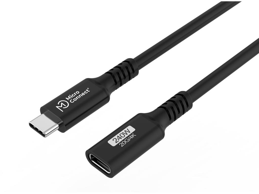 MicroConnect Kabel Premium USB-C podaljševalni 2m