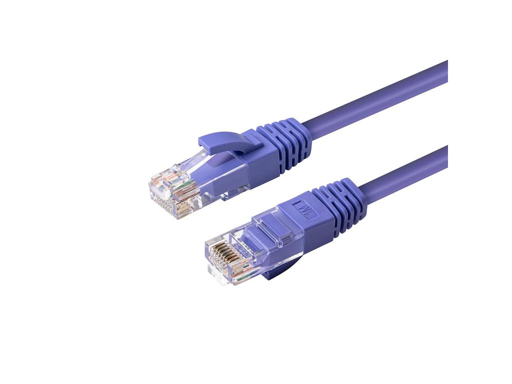 MicroConnect Kabel CAT6A UTP 3m Vijoličen LSZH