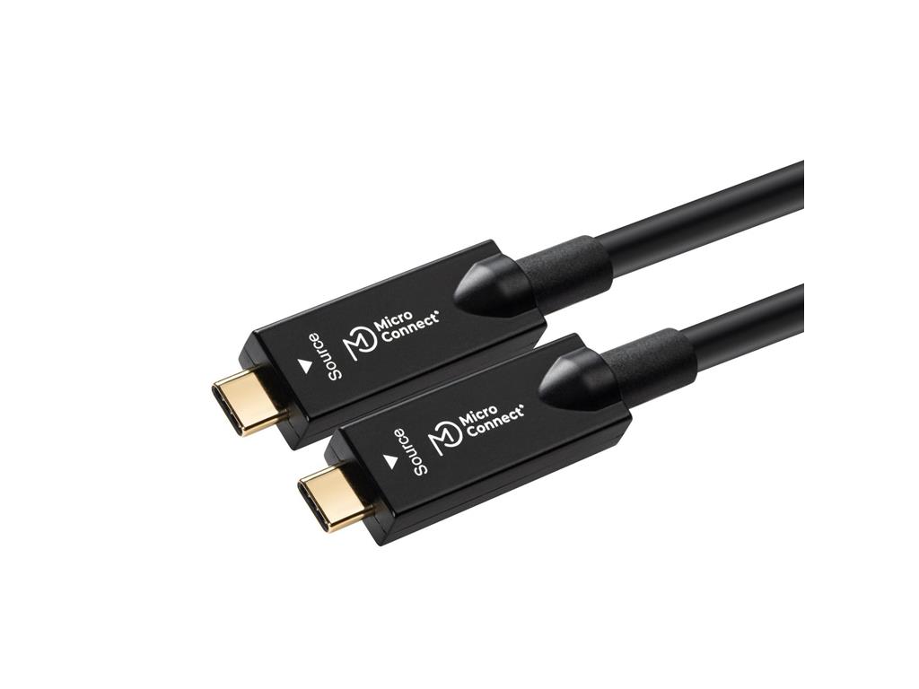 MicroConnect Premium optični kabel USB C-C, 15m