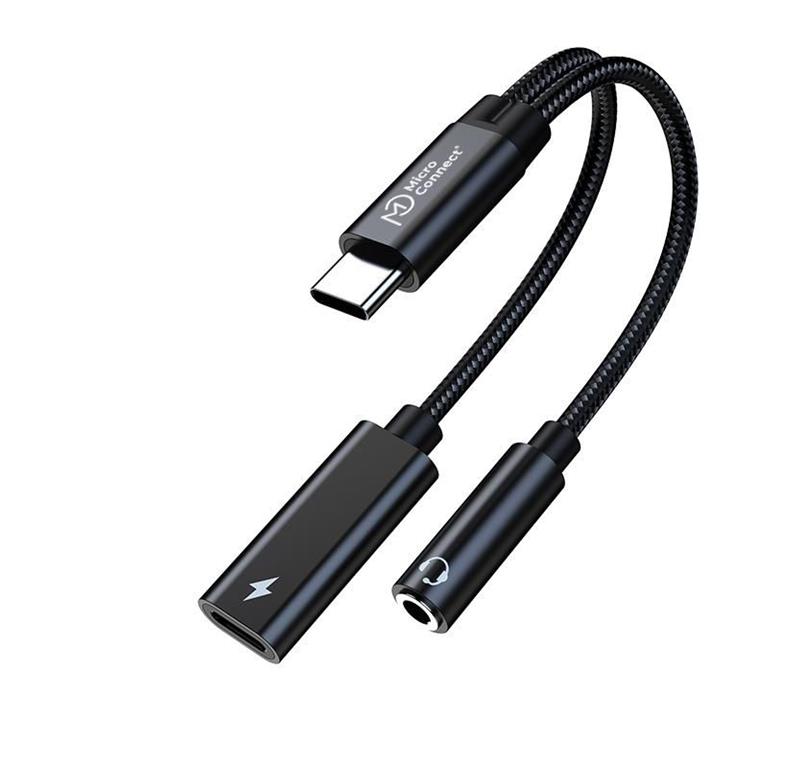 MicroConnect Adapter USB-C - USB-C PD in Audio