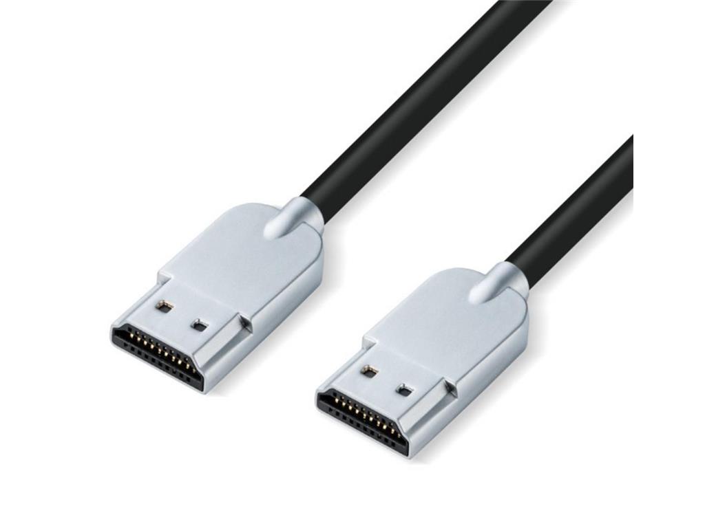 MicroConnect Premium HDMI 2.0 Super Slim 1m Črn