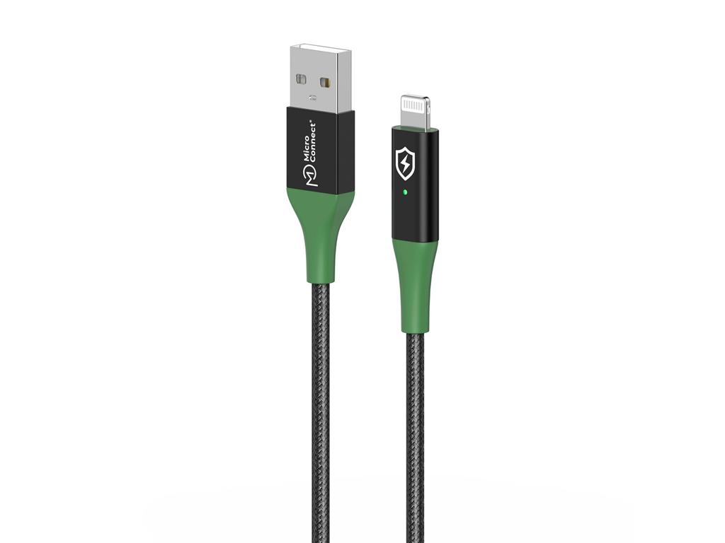 MicroConnect Pametno polnjenje kabel USB A-Light., 1m