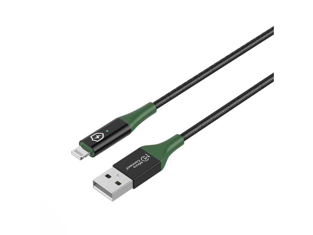 MicroConnect Pametno polnjenje kabel USB A-Light., 1m