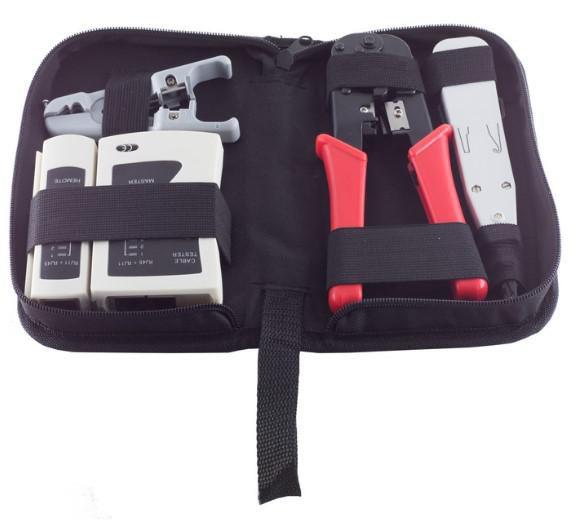 MicroConnect Obrežni Kabel Tester Set 4kos s torbo