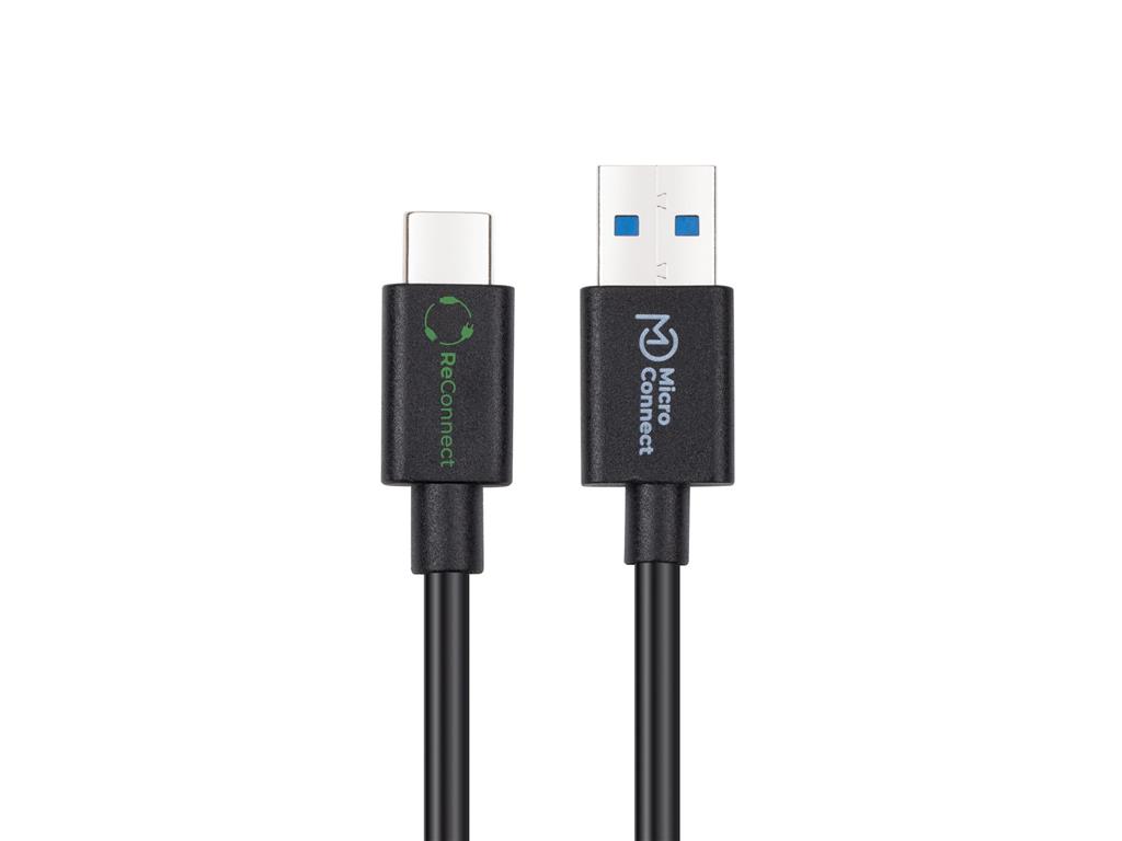 MicroConnect ReConnect USB C-A 3.2 Gen 1 kabel, 0.25m