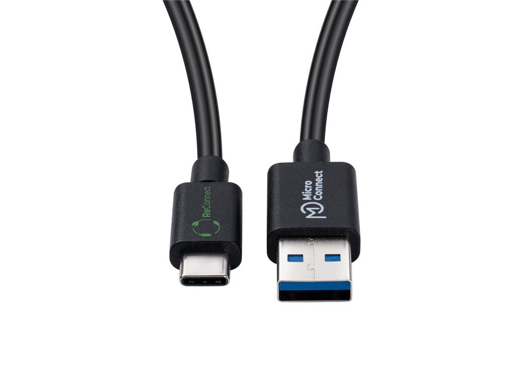 MicroConnect ReConnect USB C-A 3.2 Gen 1 kabel, 0.25m