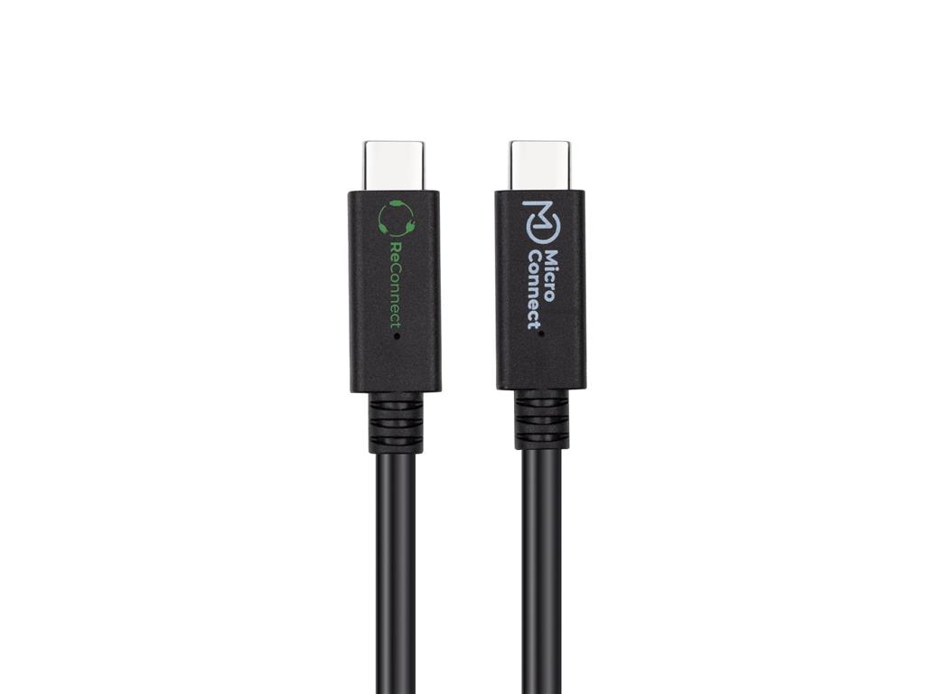 MicroConnect ReConnect USB-C 3.2 Gen2x2 kabel 0.25m