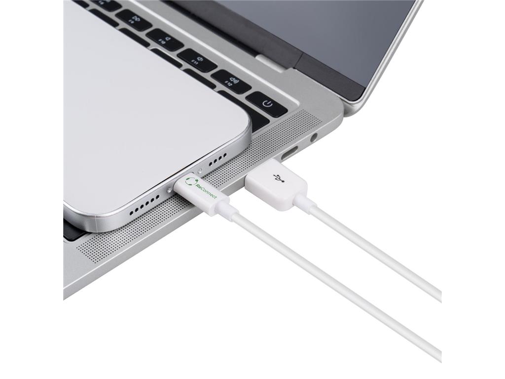 MicroConnect ReConnect USB A-Lightning 2.0 kabel 0,15