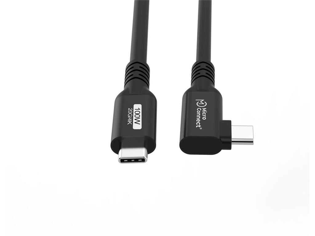 MicroConnect Premium kabel USB C-C 3.2 Gen2x2, 0,25m