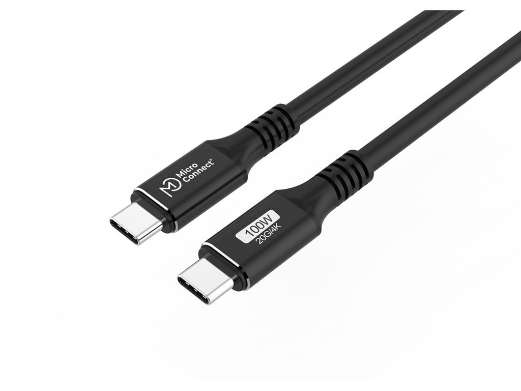 MicroConnect Premium kabel USB C-C 3.2 Gen2x2, 1,5m