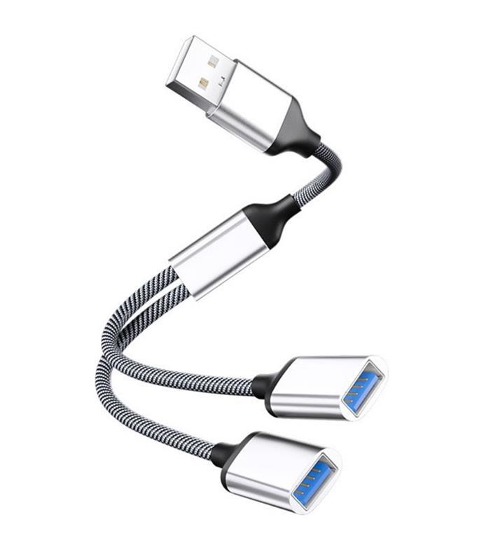 MicroConnect Razdelilnik USB-A - 2x USB-A (F)