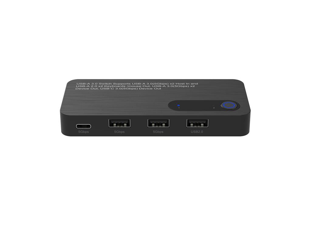 MicroConnect USB A 3.0 KM Sharing Switch 2x5