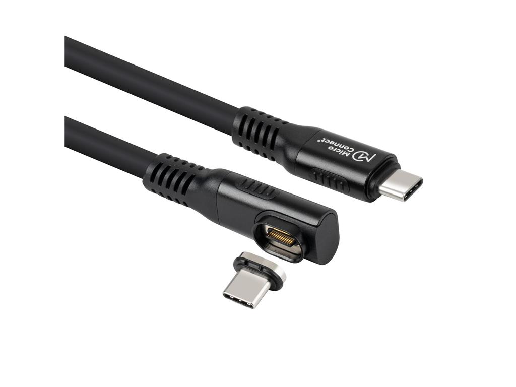 MicroConnect Premium magnetni kabel USB C-C, 1m