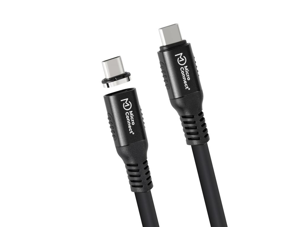 MicroConnect Premium magnetni kabel USB C-C, 0,5 m