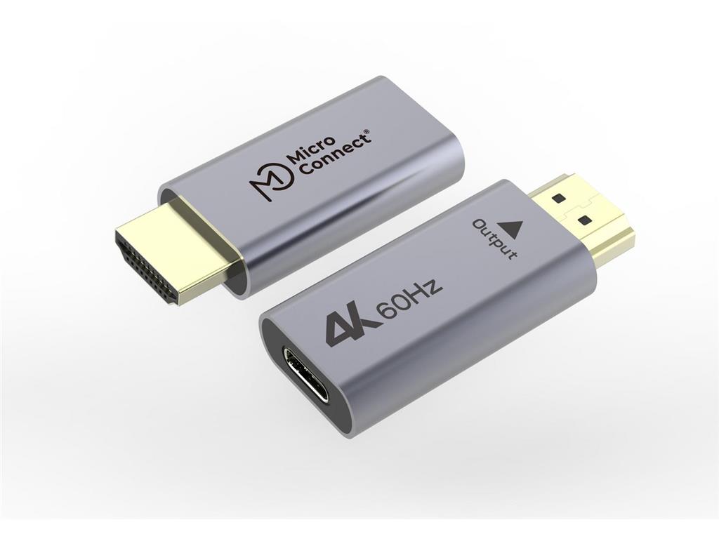 MicroConnect Adapter HDMI - USB-C 4k