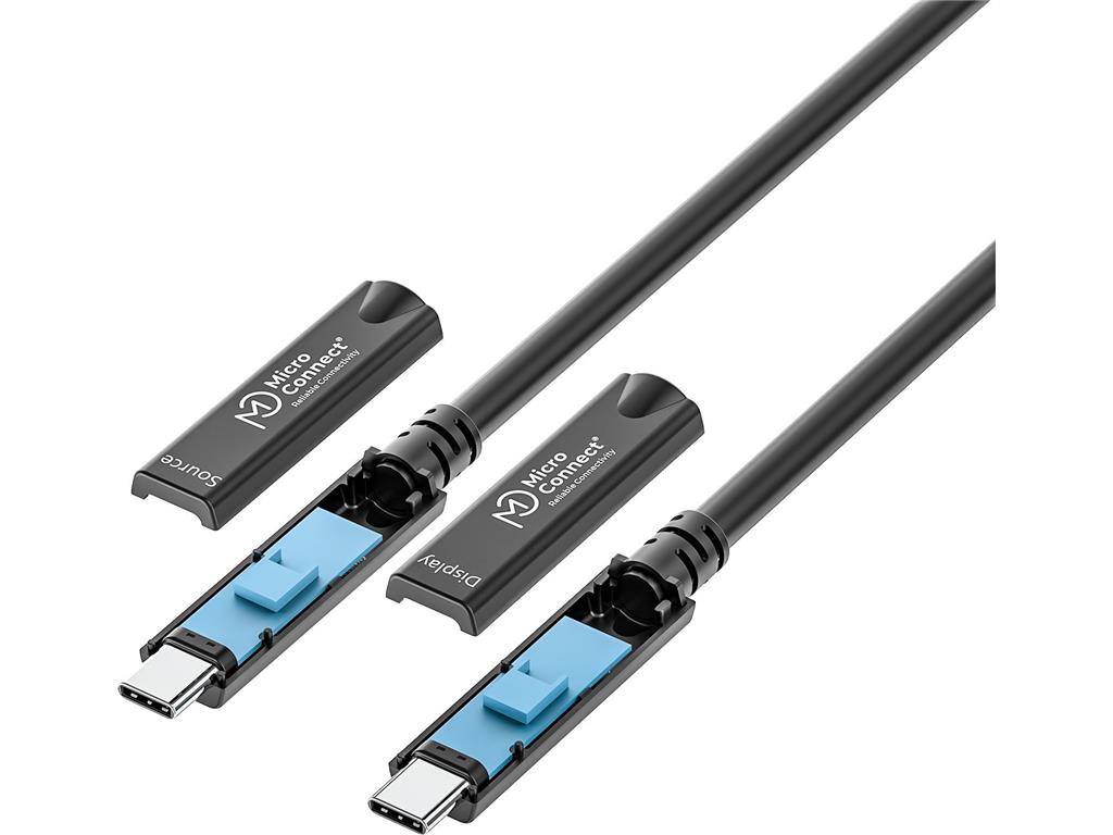 MicroConnect Premium optični kabel USB C-C, 15m