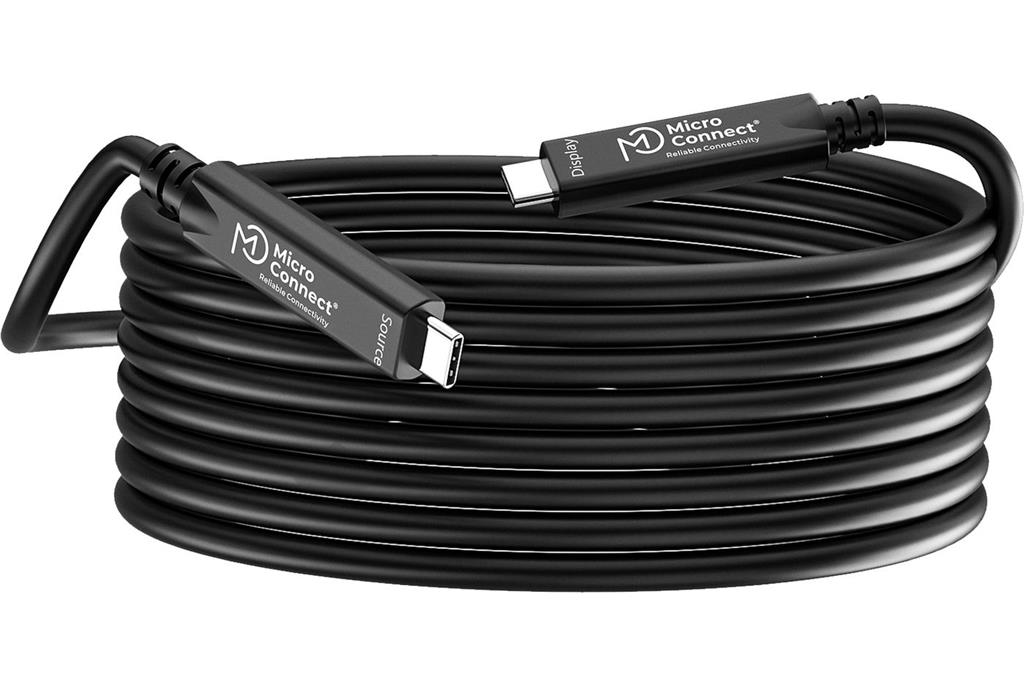 MicroConnect Premium optični kabel USB C-C, 15m