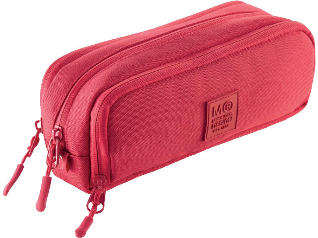 MiquelRius Peresnica s tremi zadrgami, rdeča