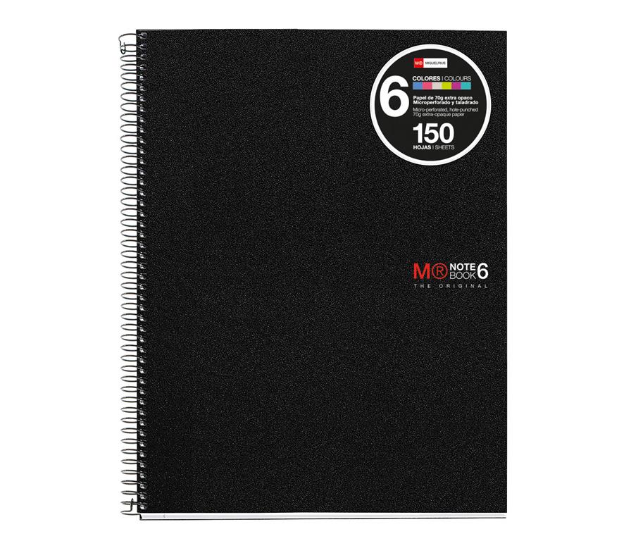 MiquelRius Zvezek A4, črtast, 150-listni, 70g,