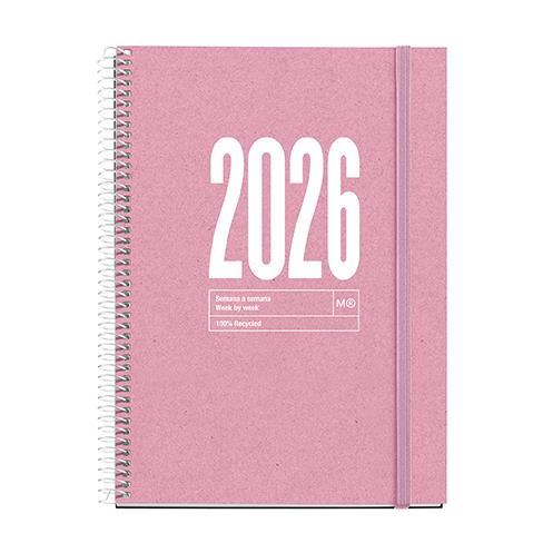 MiquelRius Rokovnik RECYCLED PINK PLUS