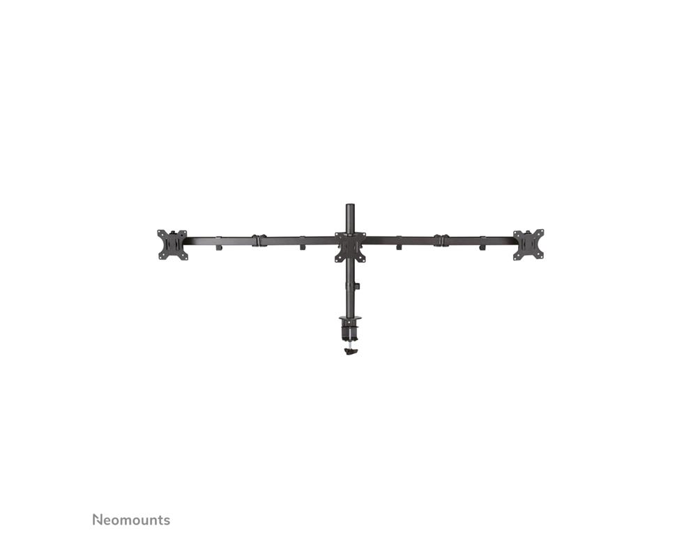 Neomounts Gibljivi nosilec za 3 monitorje 10-27''