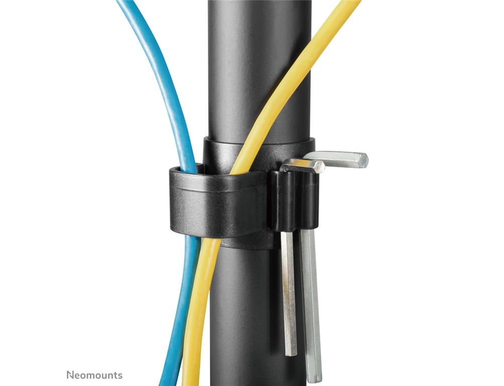 Neomounts Gibljivi nosilec za 3 monitorje 10-27''