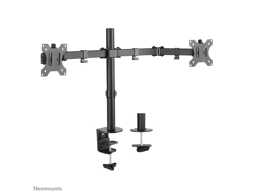 Neomounts Gibljivi nosilec za 2 monitorja 10-32''