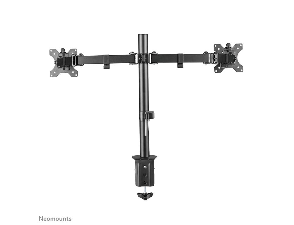 Neomounts Gibljivi nosilec za 2 monitorja 10-32''