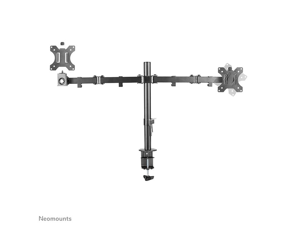 Neomounts Gibljivi nosilec za 2 monitorja 10-32''