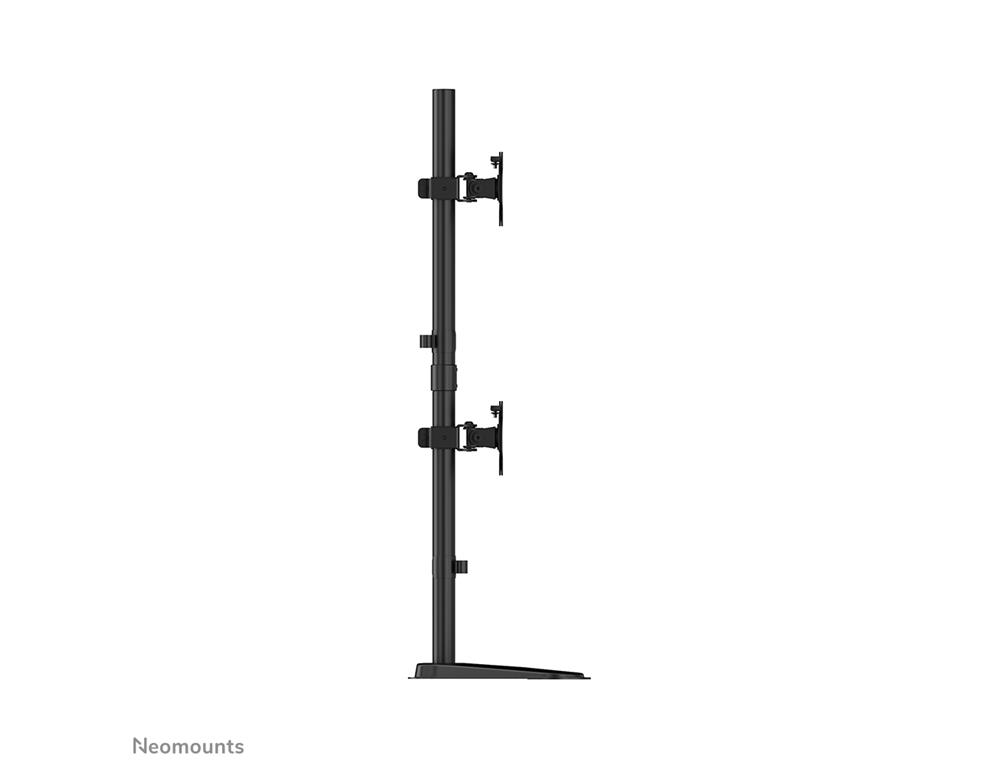 Neomounts Gibljivo namizno stojalo za 2 monitorja