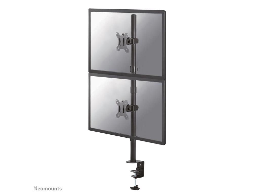 Neomounts Gibljivi nosilec za 2 monitorja 10-32''