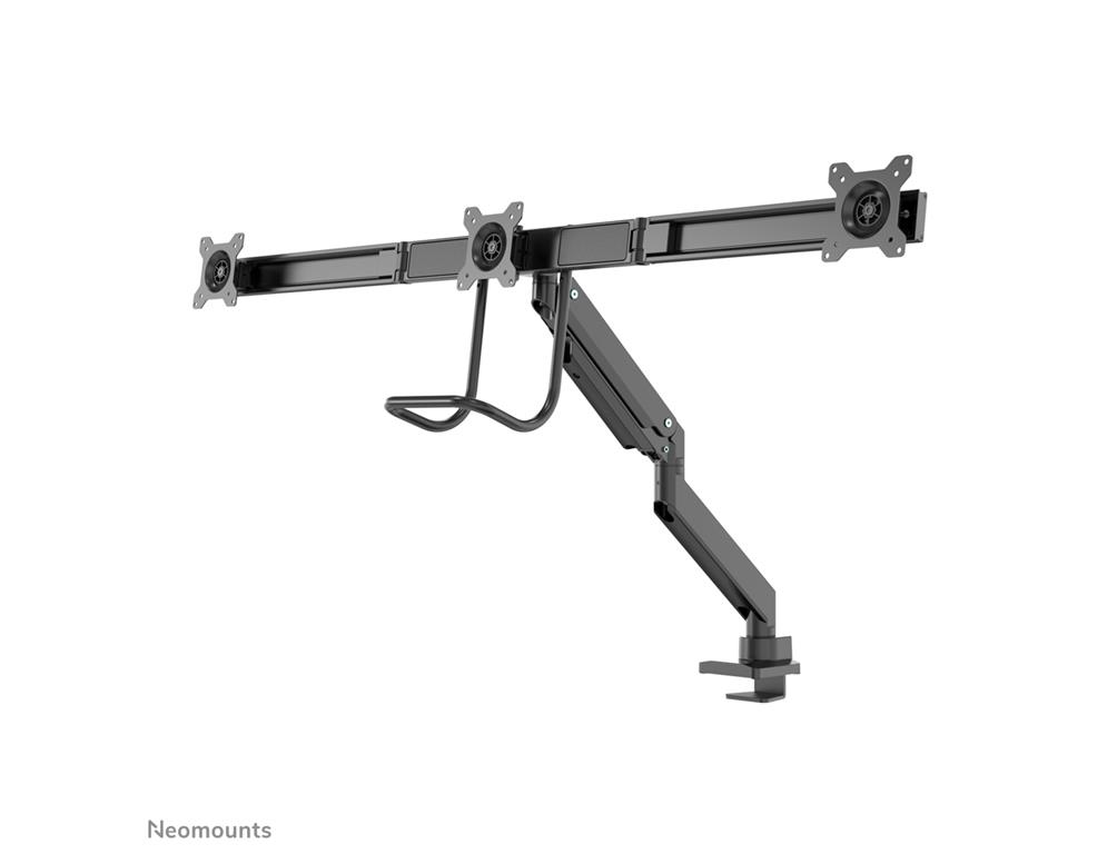 Neomounts Gibljivi nosilec za 3 monitorje 17-27''