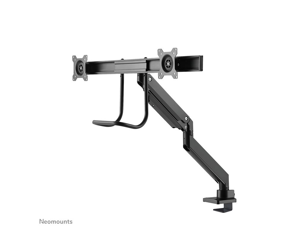 Neomounts Gibljivi nosilec za 2 monitorja 10-32''