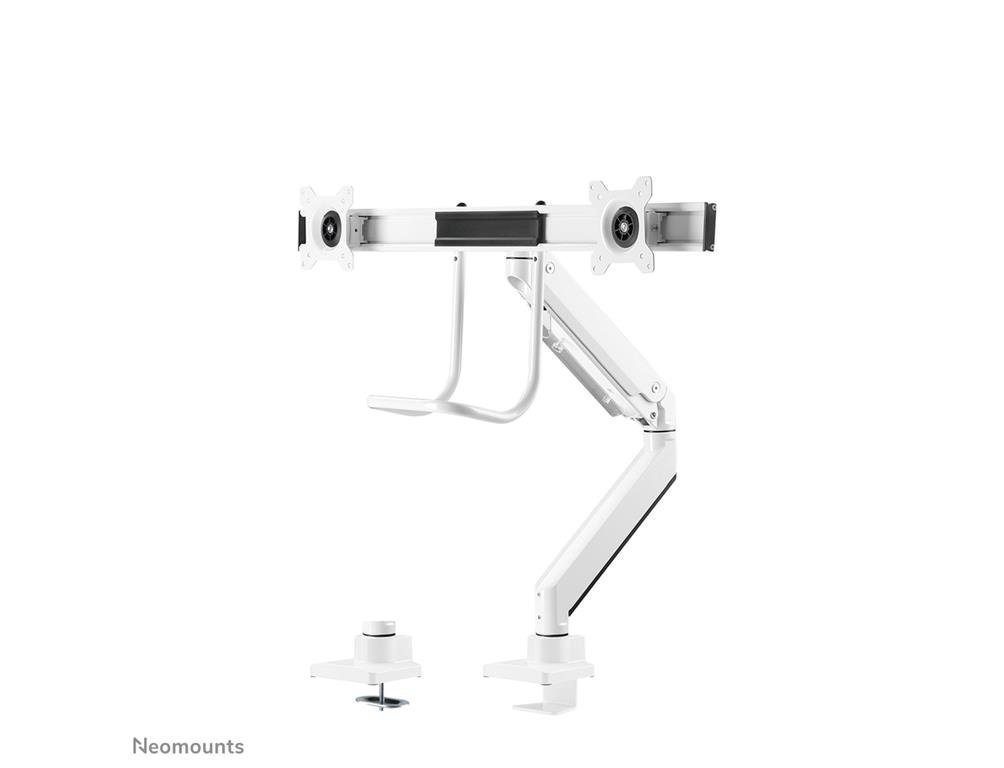 Neomounts Gibljivi nosilec za 2 monitorja 10-32''