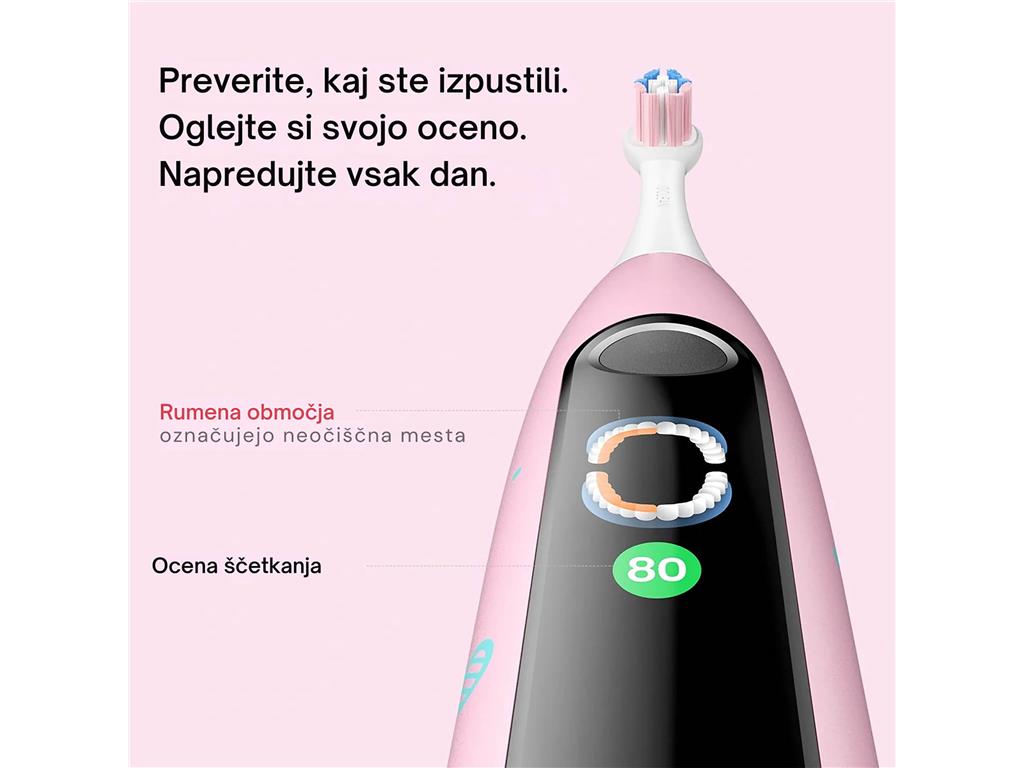 Oclean Električna zobna ščetka X Kids Set