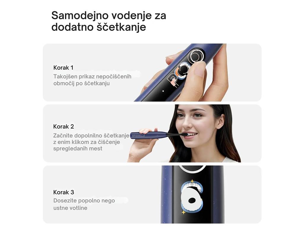 Oclean Električna zobna ščetka X Lite Set