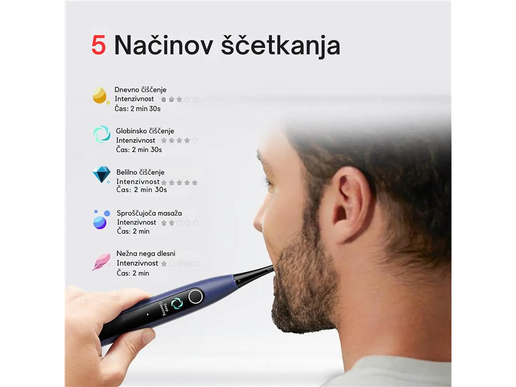 Oclean Električna zobna ščetka X Lite